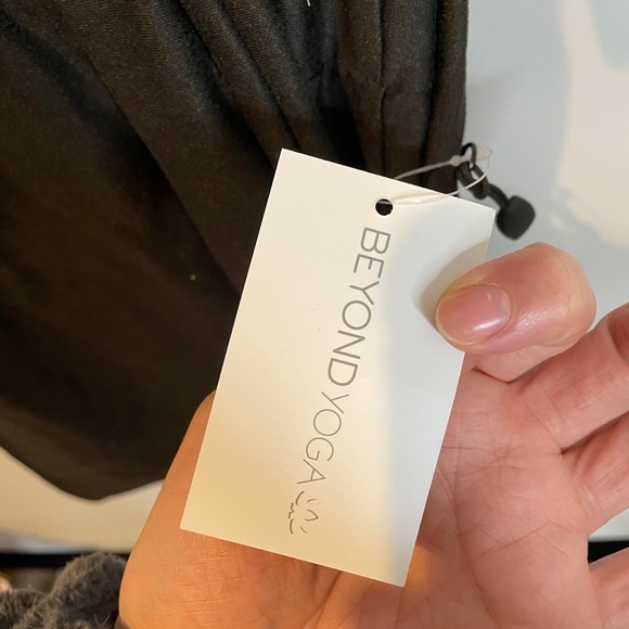 Infinity beyond yoga black scarf soft pocket zip - Picture 7 of 7